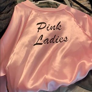 GREASE PINK LADIES JACKET! WORN ONCE!!